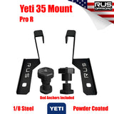 RUS Offroad Yeti 35 Quart Tundra Cooler Mount for Polaris RZR Pro R