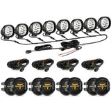 P4 Series | 4 Inch 90W Round LED Driving Lights Spot White Pod Lights