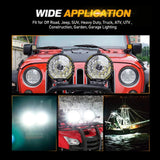 360-PRO Series | 9 Inch 270W 37776LM Offroad LED Driving Lights