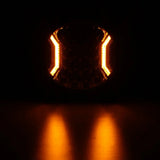 V-ULTRA Series | 9 Inch 300W LED Side Shooter White Driving Lights with Amber DRL
