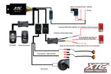 Universal Self-Canceling Turn Signal System with Horn Includes OEM Interface Wires