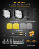 Color Play Series 3 Inch LED Fog Light Kit For Subaru BRZ/Subaru Crosstrek/Subaru Legacy/Subaru WRX
