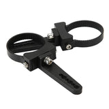 4 inch Classic-SM Series Dual Row LED Pod Lights Flood Beam & 2.5 Inch Bull Bar Roll Cage Clamps Mounting Brackets Combo for Jeep Off-Road SUV ATV UTV Trucks