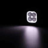 Color Play Series 3 Inch 116W RGB LED Pod Lights Flood Off Road Lights With 8 Backlight Options