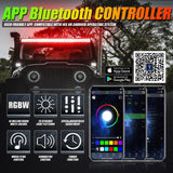 New 42 Inch V-PRO Series Straight RGBW Color Changing Off Road Led Light Bar