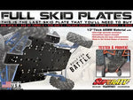 SUPER ATV KAWASAKI TERYX KRX 1000 FULL SKID PLATE