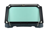 Black Vented Glass Windshield for RZR 900, 1000, Turbo with Wiper