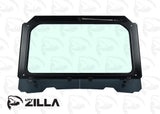 UTVZilla Black Vented Glass Windshield for RZR 900, 1000, Turbo with Wiper