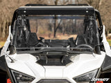 SUPER ATV POLARIS RZR TURBO R MAXDRIVE POWER FLIP WINDSHIELD