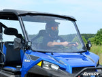 SUPER ATV Polaris Ranger XP 900 Scratch Resistant Flip Windshield