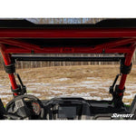 SuperATV POLARIS RZR TURBO R SCRATCH RESISTANT FLIP WINDSHIELD