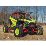 SuperATV POLARIS RZR TURBO R SCRATCH RESISTANT FLIP WINDSHIELD