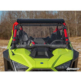 SuperATV POLARIS RZR TURBO R SCRATCH RESISTANT FLIP WINDSHIELD