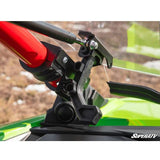 SuperATV POLARIS RZR TURBO R SCRATCH RESISTANT FLIP WINDSHIELD