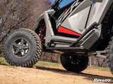 SUPER ATV POLARIS RZR TURBO R HEAVY-DUTY NERF BARS - ROCK SLIDERS