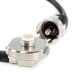 Rugged Radios Antenna Coax Cable with 3/8 NMO Mount
