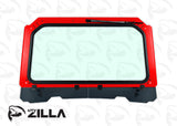 UTVZilla Black Vented Glass Windshield for RZR 900, 1000, Turbo with Wiper