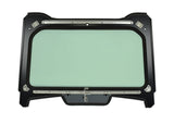 Black Vented Glass Windshield for Polaris RZR Turbo "S" Model with Wiper