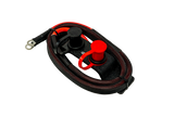 Universal battery jump post with terminals