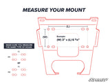 SUPER ATV RZR WINCH MOUNT PLATE KIT