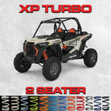 Polaris RZR XP Turbo 2 Seater Tender Spring Kit (Walker Evans Shocks)