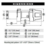 WARN VRX 25-S POWERSPORTS WINCH