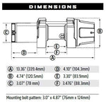 WARN VRX 35 POWERSPORT WINCH