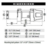 WARN VRX 25 POWERSPORTS WINCH