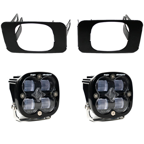 Super Duty Fog Lights SAE Fog Pocket Kit 17-18 Super Duty 15-18 F-150 Baja Designs