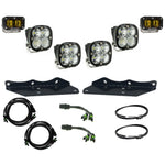 Ford Raptor (17-20) Fog Pocket Kit S2 SAE Amber Sportsman Baja Designs