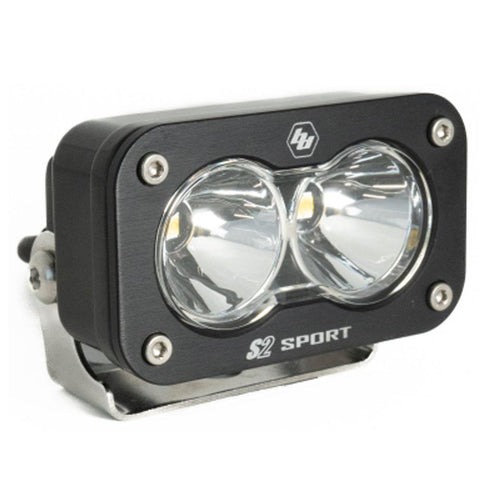 LED Work Light Clear Lens Spot Pattern Each S2 Sport Baja Designs