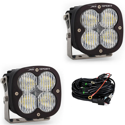 LED Light Pods Wide Cornering Pattern Pair XL Sport Series Baja Designs