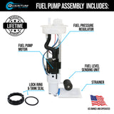 QFS OEM REPLACEMENT FUEL PUMP ASSEMBLY FOR POLARIS RZR 570 EFI 2014-2016, REPLACES 2204502