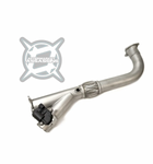 AA RZR Turbo 2.5" Electronic Side Dump Cutout Exhaust Head Pipe