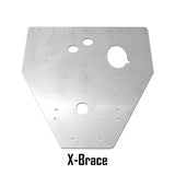 Factory UTV Polaris RZR XP 1000 XP Turbo UHMW Skid Plate