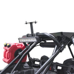 Factory UTV Polaris RZR XP Turbo S Above the Roof Dual Clamp Spare Tire Mount Carrier