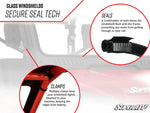 Super ATV POLARIS RZR XP TURBO GLASS WINDSHIELD